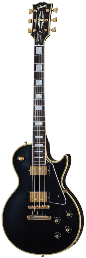 Les Paul Custom 1968 Heruitgave Ultra licht verouderd ebbenhout CSHR
