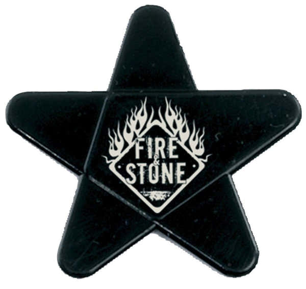 Special 5 Plectrum van Stof Zwart