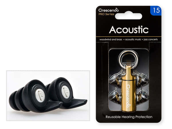 PRO ACOUSTIC 15 - FLAT DAMPING FILTERS - PROTECTION SNR 15DB