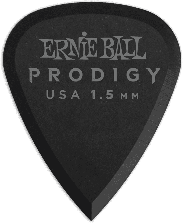 Prodigy Plectrums Zakje Van 6 Zwart 1,5Mm