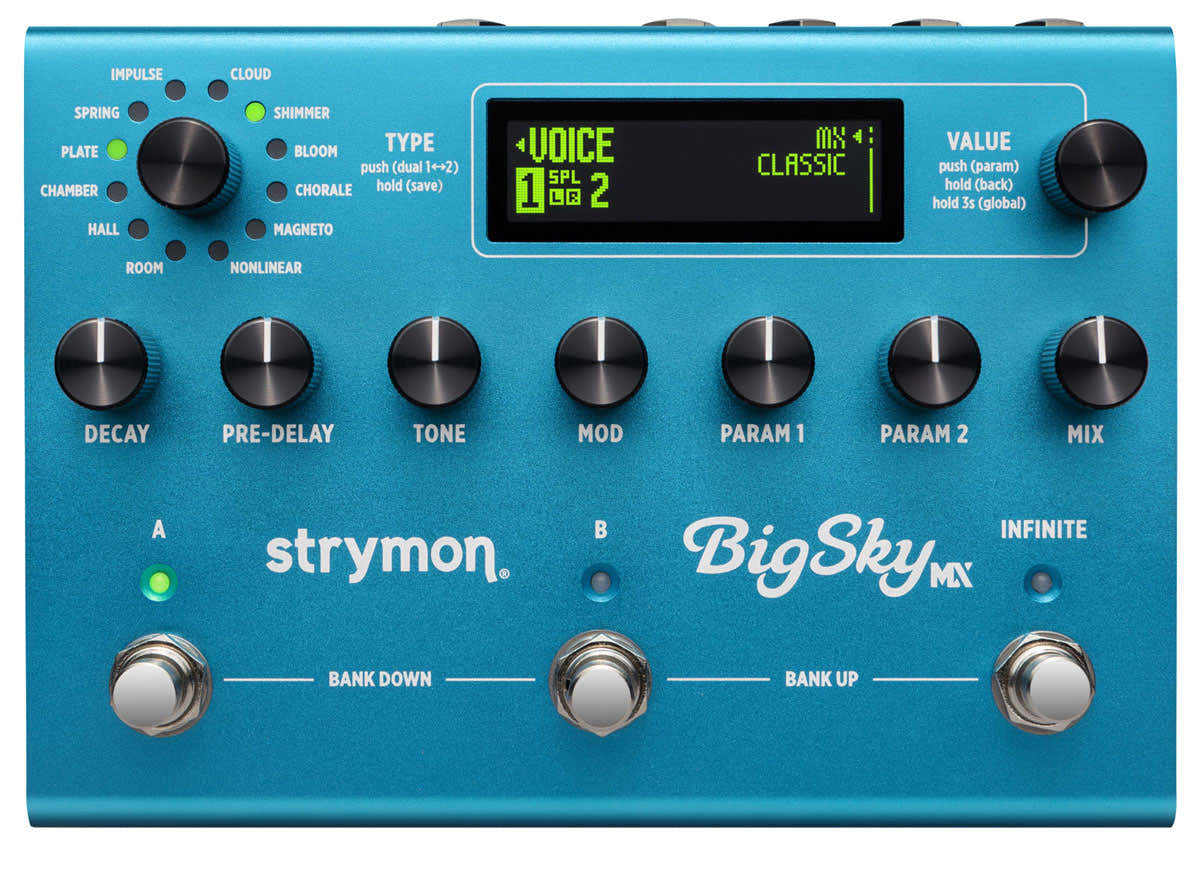 Big Sky MX Dubbele galm MIDI