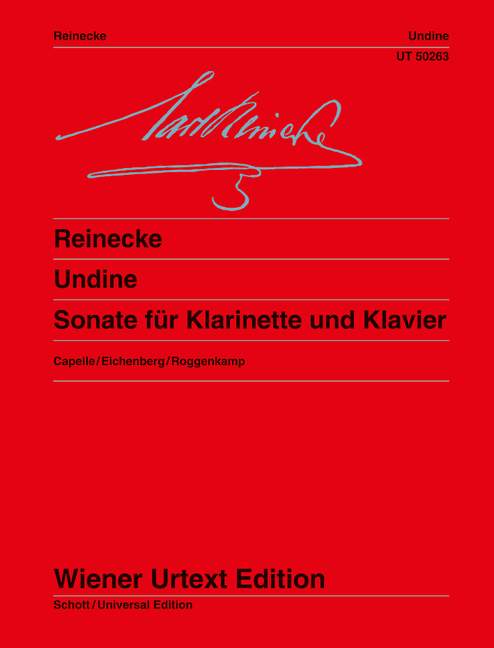 Reinecke - Undine Op.167 - Clarinette / Piano