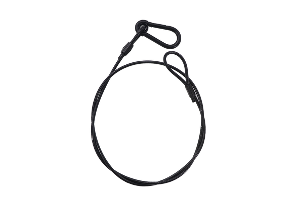 Algam Lighting Pak Van 12 Veiligheidsstroppen 3 mm 75 cm Zwart