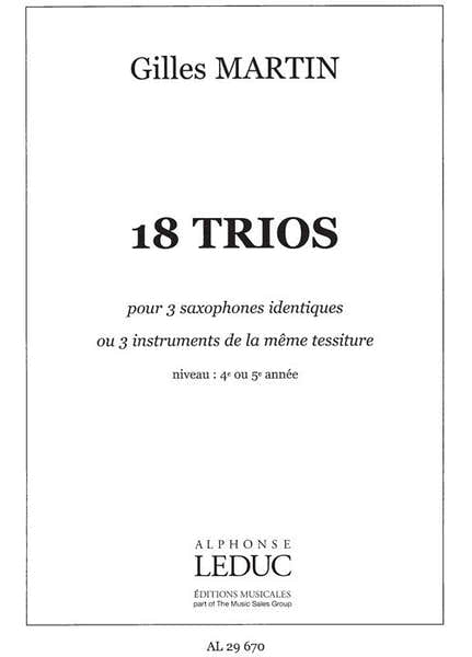 Leduc 18 Trios pour Instruments identiques