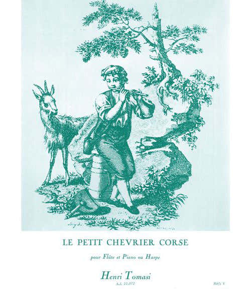 Tomasi Henri - Le Petit Chevrier Corse - Flute et Piano