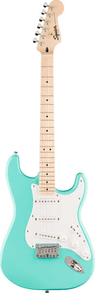 Squier Stratocaster SSS SONIC MN Zeeschuimgroen