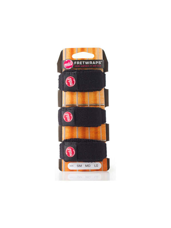 FretWraps 3-pack MTD Zwart - Klein
