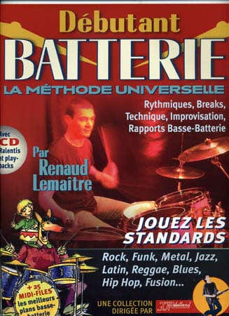 Drums voor beginners Rebillard + CD