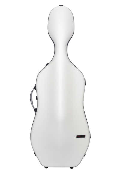 Cellokoffer 4/4 Slim Hightech - Wit