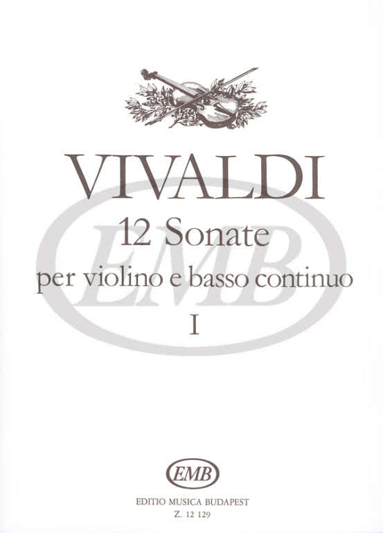 Vivaldi A. - Sonate (12) Vol. 1 - Violon et Piano