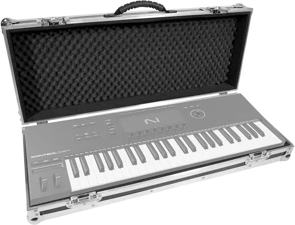 Keyboardhoes WALFCCLAV49KTRLS49 Zwart