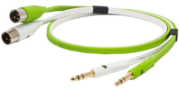 Klasse B XLR M - Jack 2m