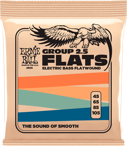 Ernie Ball FLATS GROUP 2.5 45-105