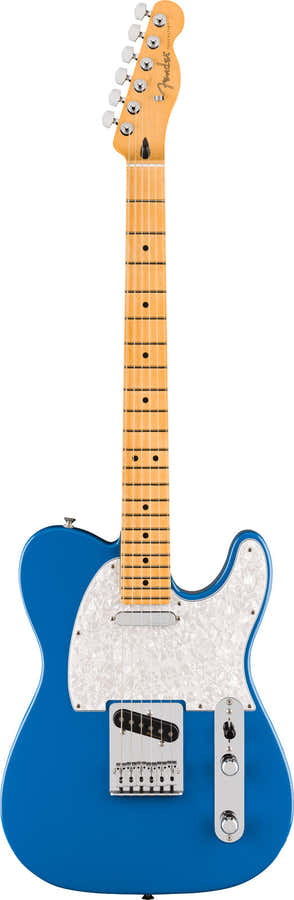 Telecaster Player II Modified MN Elektrisch blauw