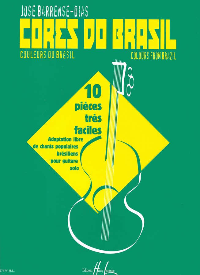 BARRENSE-dias Jose - Cores Do Brazil - Guitare
