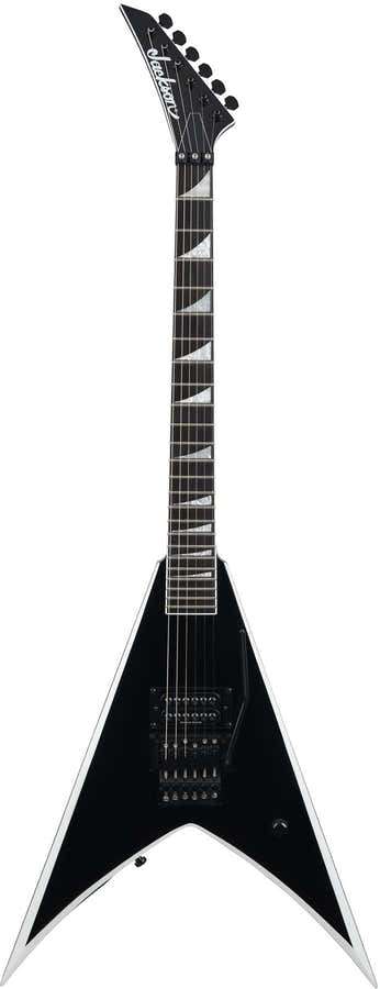 King V Signature Wes Borland Pro Series Zwart Met Witte Afschuiningen
