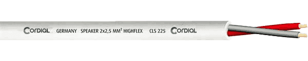 Cordial CABLE REEL H.P. 2 X 2,5 MM 100M
