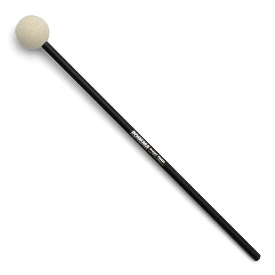 Kunststofstok 25.5CM - Vilten Kop 2.5CM Hard (het stuk)