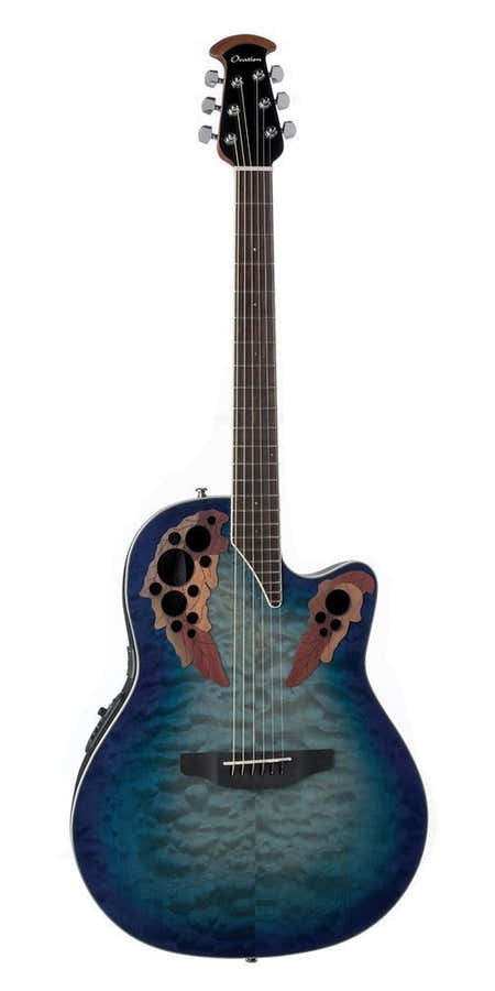 Elektro-Akoestische Gitaar Celebrity Elite Plus Super Shallow Regal To Natural