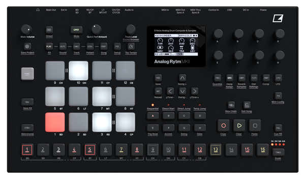 Elektron Analog Rytm MK2 Zwart