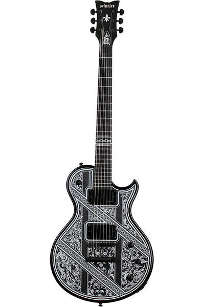 Schecter Solo-II Pryzm Palladium Gloss Black