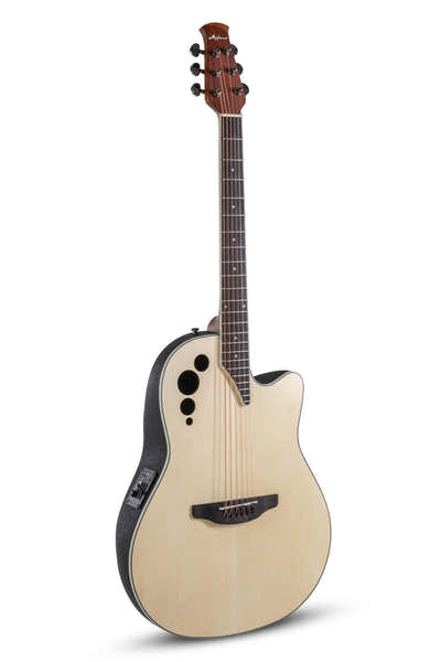 Applause Elektro-Akoestische Gitaar Ae44Ii Mid Cutaway Natural Satin