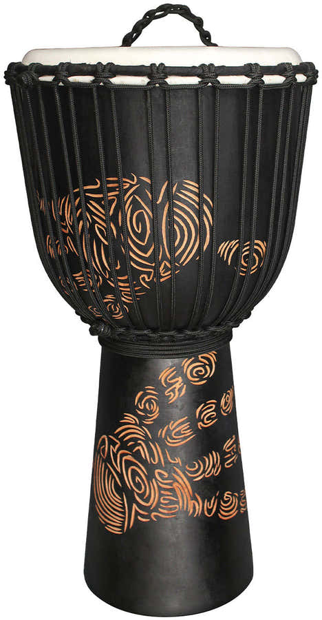 Djembé Street Series Handgegraveerd 8" Tssdj-Shp