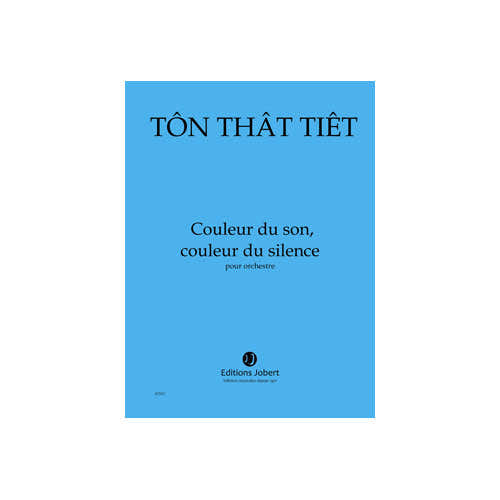 Jobert Tonthattiet - Couleur Du Son Couleur... - Orchestre