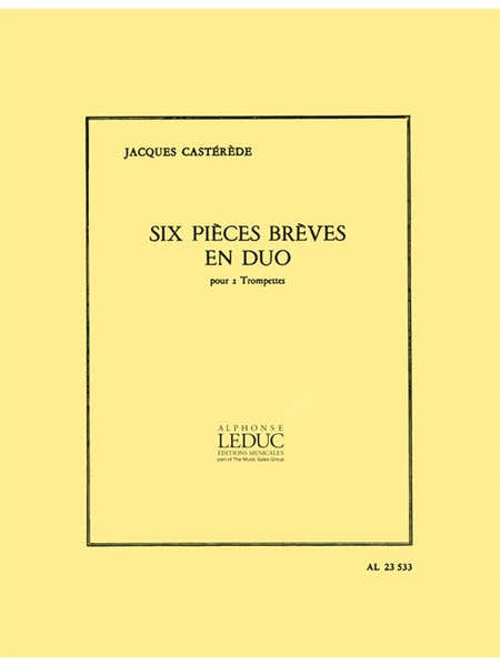 Leduc 6 Pieces Breves En Duo