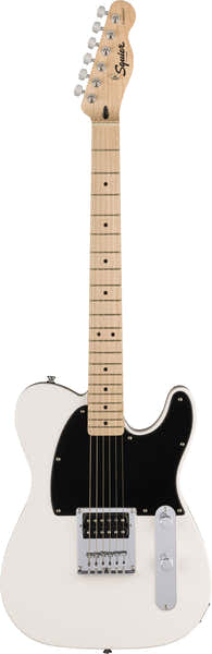 Squier Esquire H Sonic Mn Arctisch wit