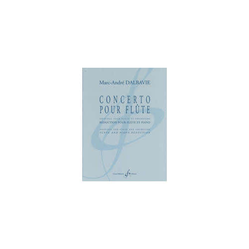 Dalbavie MARC-andré - Concerto Pour Flute--reduction