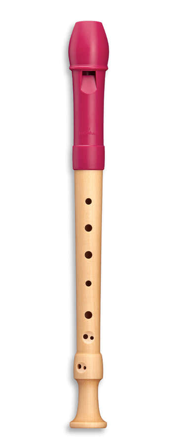 Sopraan Fipple 17412 - Fuchsia (Barokke Vingerzetting)