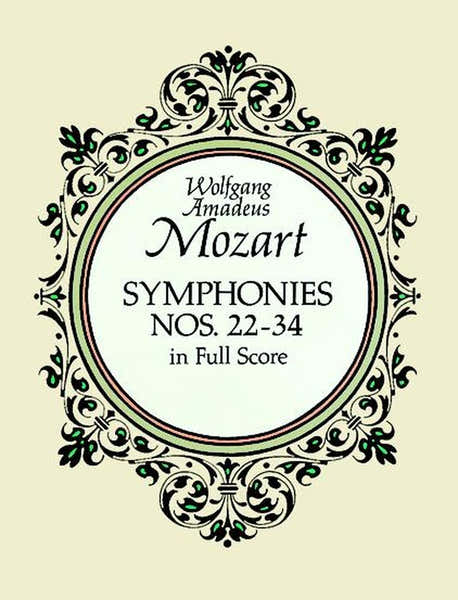 Mozart W.a. - Symphonies N°22 A 34 - Full Score