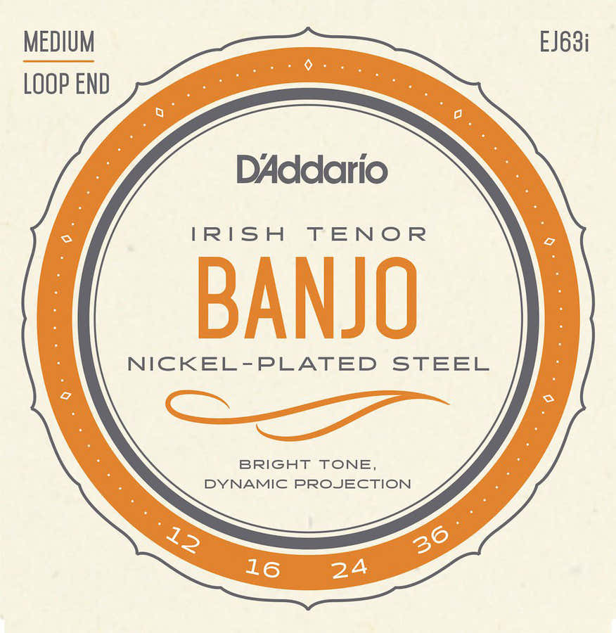 EJ63I Snaren voor Banjo Light Tenor Iers 12-36