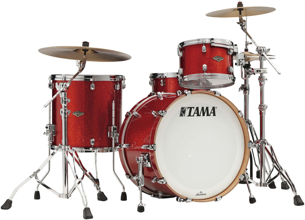 WBR32RZS-GRS - Starclassic Walnoot/Berk Rock 22" Granaatrood glitterend