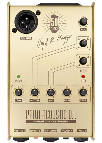 Lr Baggs Para DI Gold 50-jarig jubileum