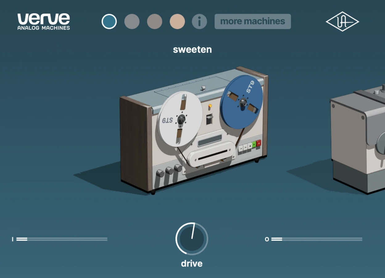 UAD Verve Analoge machines