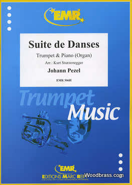 Marc Reift PEZEL J.C. - SUITE DE DANSES - TROMPETTE & PIANO