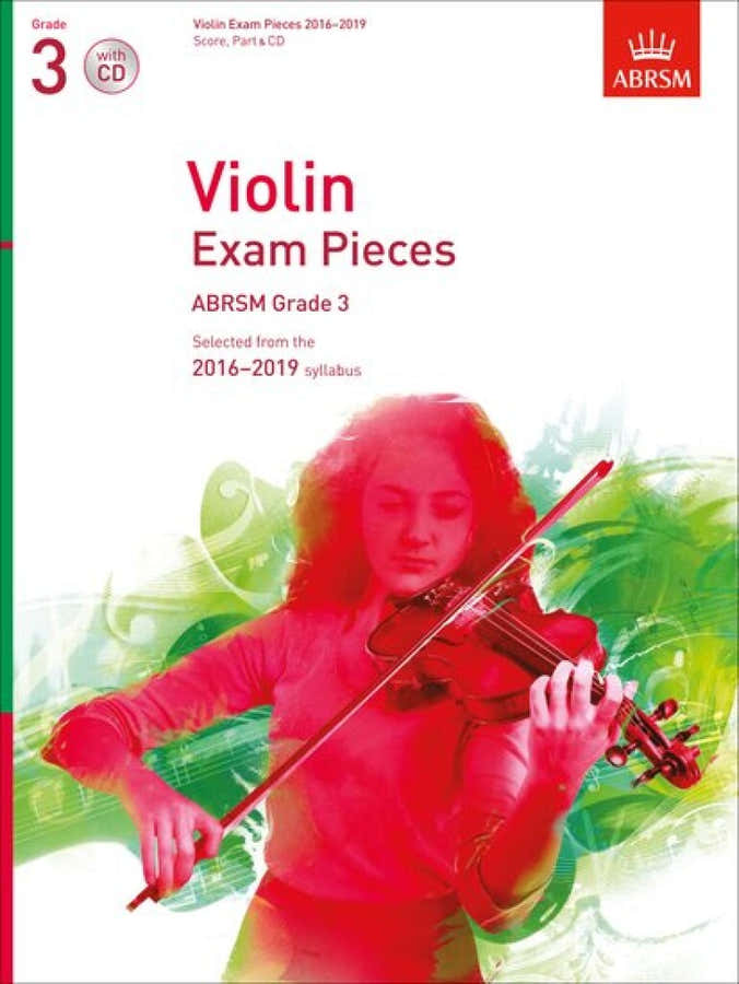 Examenstukken voor viool 2016-20019 - Graad 3