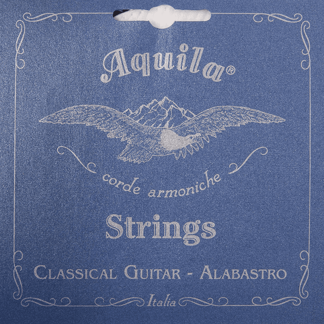 ALABASTRO CLASSICAL GUITAR SET BASSES STRONG PULL