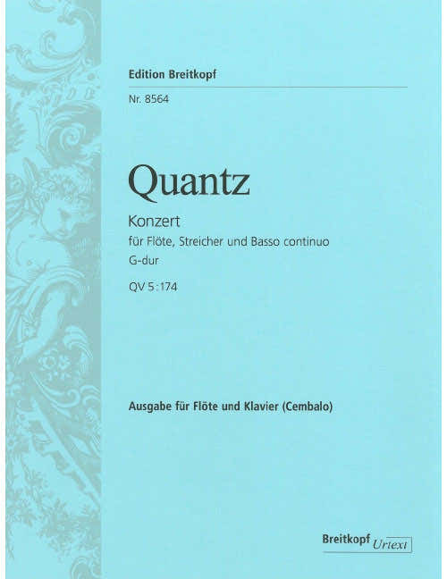 QUANTZ J.J. - FLOTENKONZERT G-DUR QV 5:174