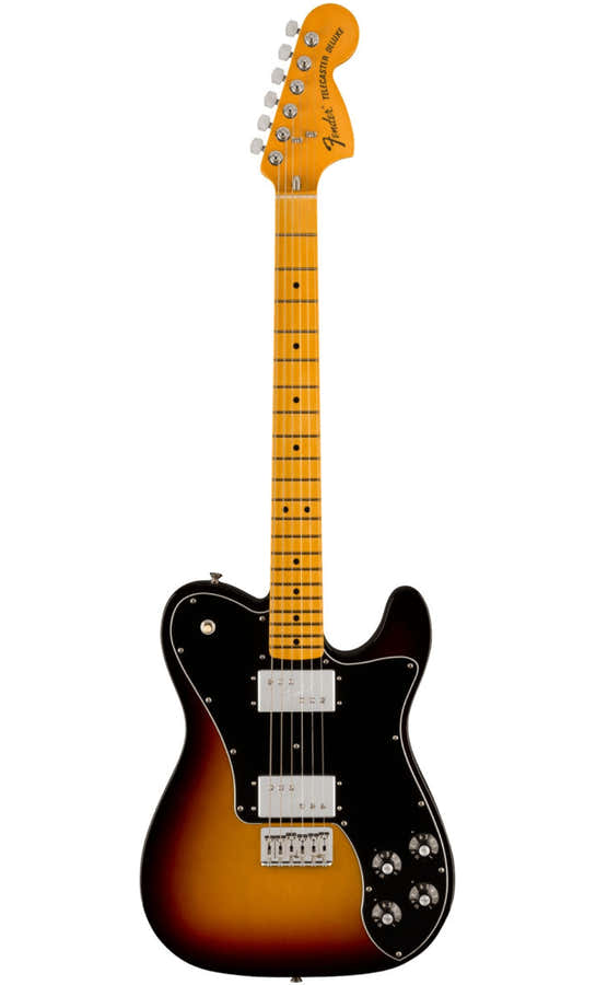 Telecaster 1975 Deluxe American Vintage II MN 3-kleuren Sunburst