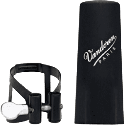 Vandoren M/O BLACK LIGATURE Mib WITH PLASTIC CAP - LC52BP