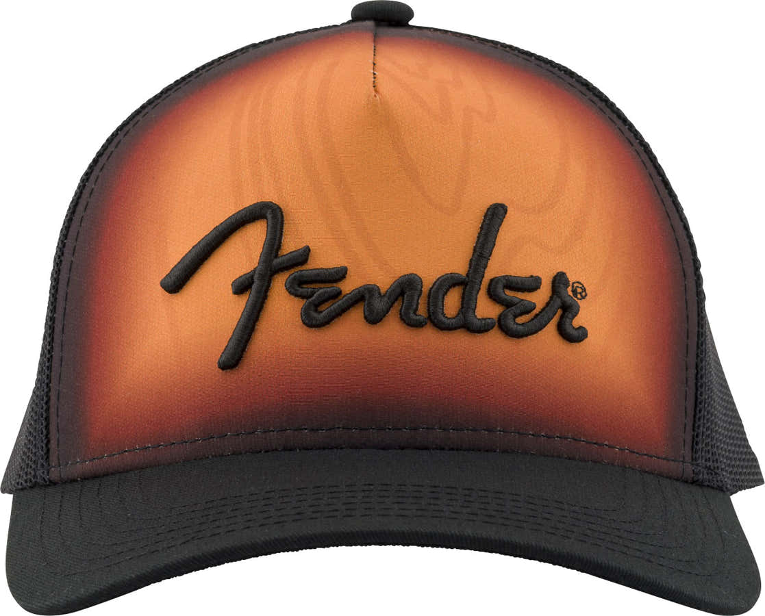 Fender Sunburst-pet meerkleurig