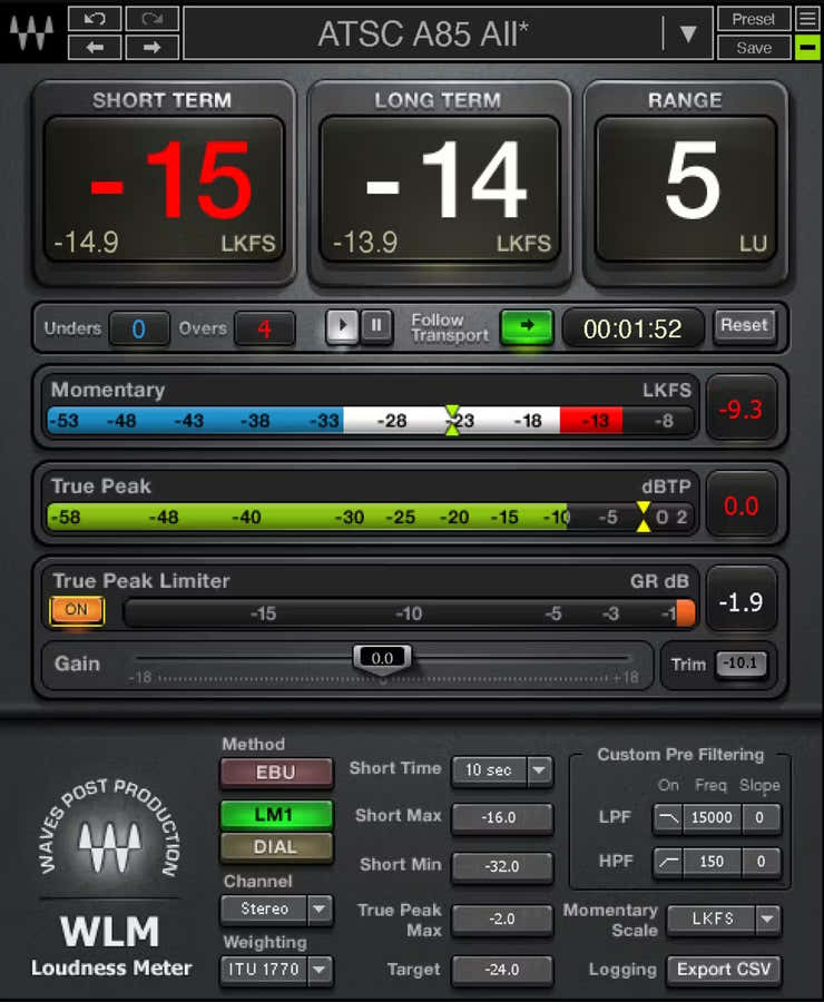 Wlm Plus Loudnessmeter