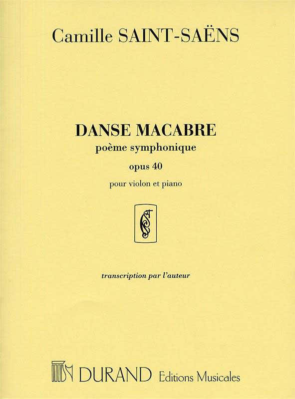 SAINT-saens C. - Dodendans - Viool en piano