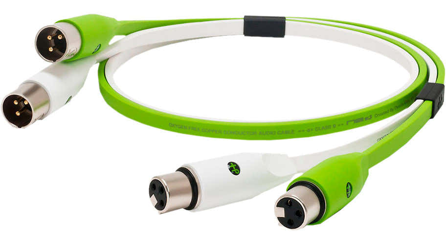 Klasse B XLR F - XLR M 1m
