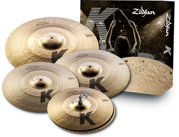 Zildjian K CUSTOM HYBRID SET + FREE 18" CRASH