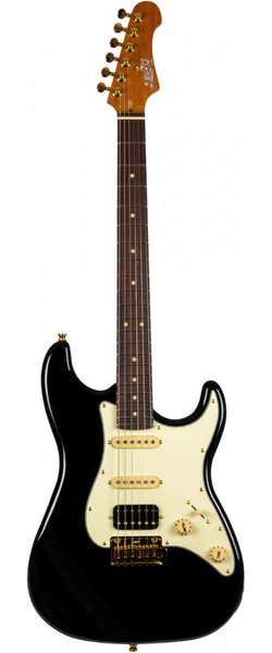 Jet Guitars JS 480 Zwart goud