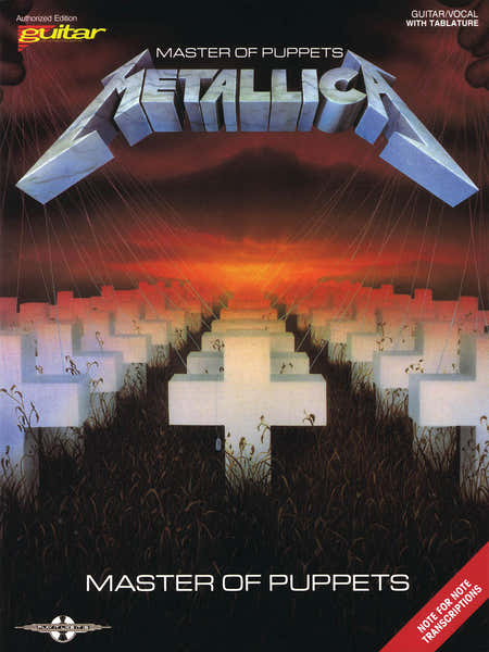 Cherry Lane Metallica - Master of Puppets